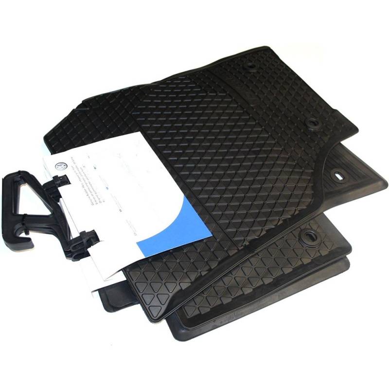 Volkswagen 7M1061550041 Gummifußmatten Set Plus Vorne/Mitte/Hinten von Volkswagen