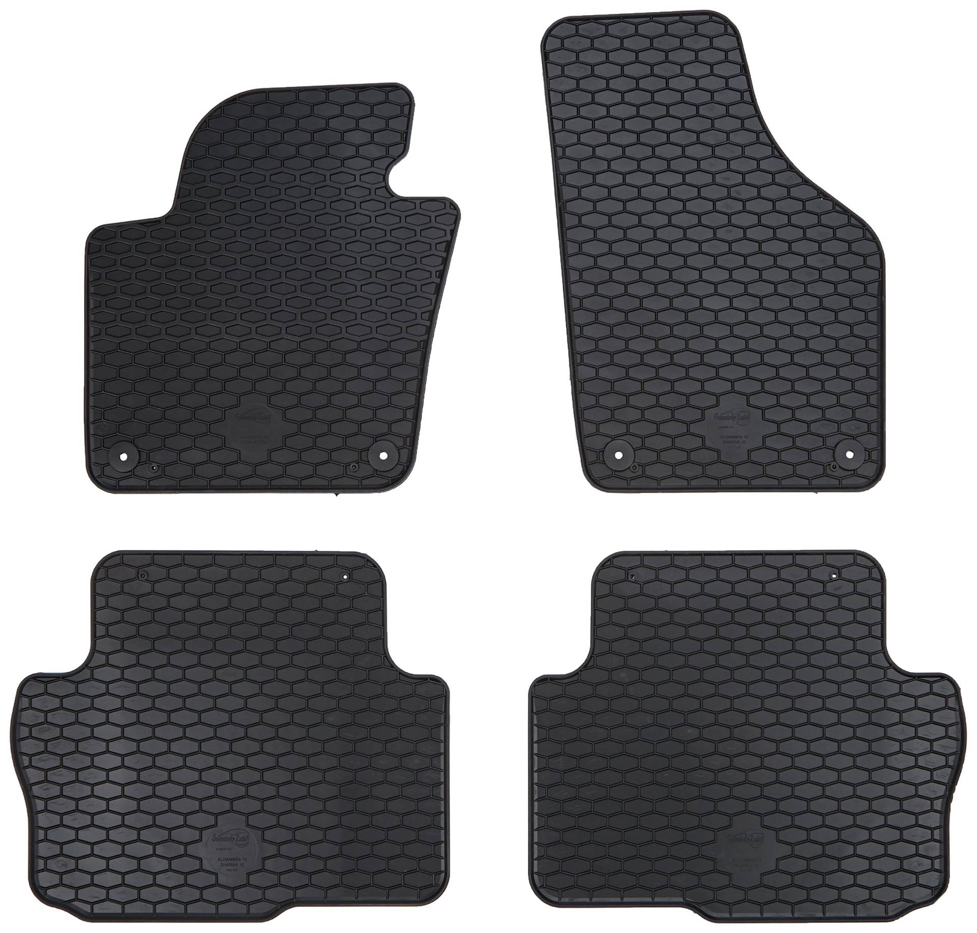 Volkswagen 7N1061550041 Gummifußmatten Set Plus Vorne/Mitte Volkswagen 7N1061550041 Gummifußmatten Set Plus Vorne/Mitte von Volkswagen
