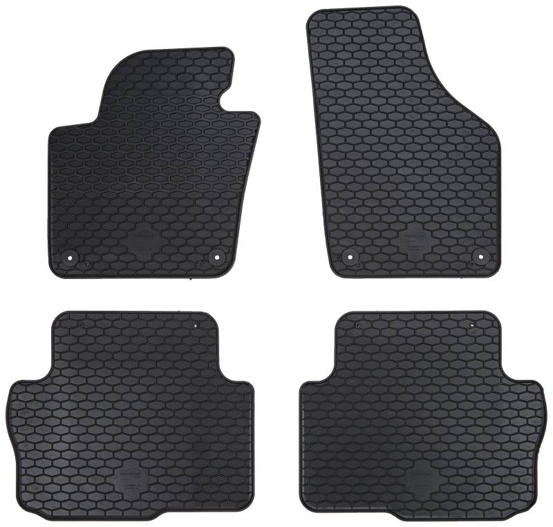 Volkswagen 7N1061550041 Gummifußmatten Set Plus Vorne/Mitte von Volkswagen