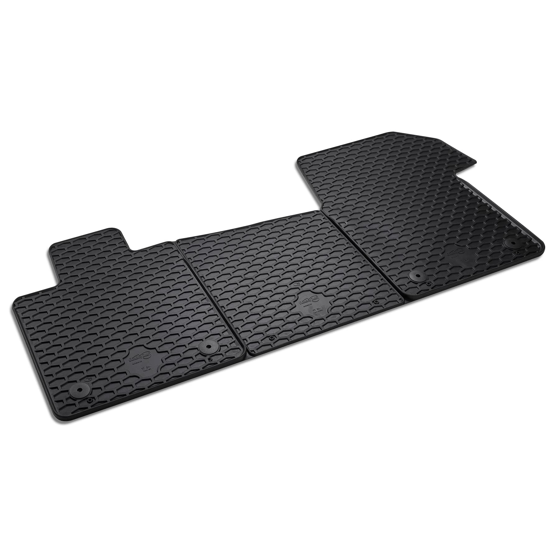 Volkswagen 7T1061551041 Gummifußmatten Plus-Qualität Gummi Fußmatten Allwettermatten 3X Gummimatten vorn, schwarz Volkswagen 7T1061551041 Gummifußmatten Plus-Qualität Gummi Fußmatten Allwettermatten 3X Gummimatten vorn, schwarz von Volkswagen