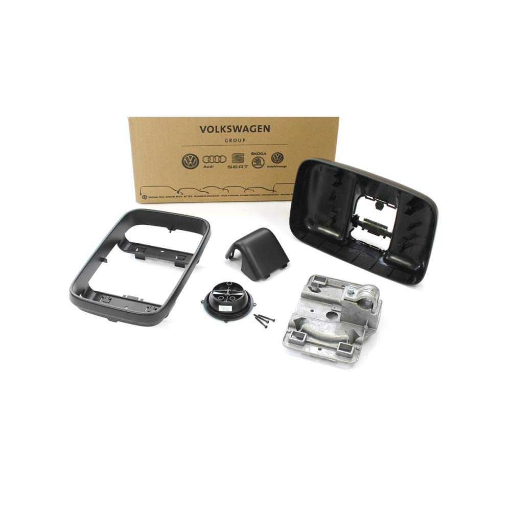 Volkswagen T5 T6 Pritsche Außenspiegel Seitenspiegel Spiegelgehäuse Spiegel 7F0857547B, nur für Pritsche mit manuellen Spiegeln, extern einstellbar, für rechts oder links passend von Volkswagen