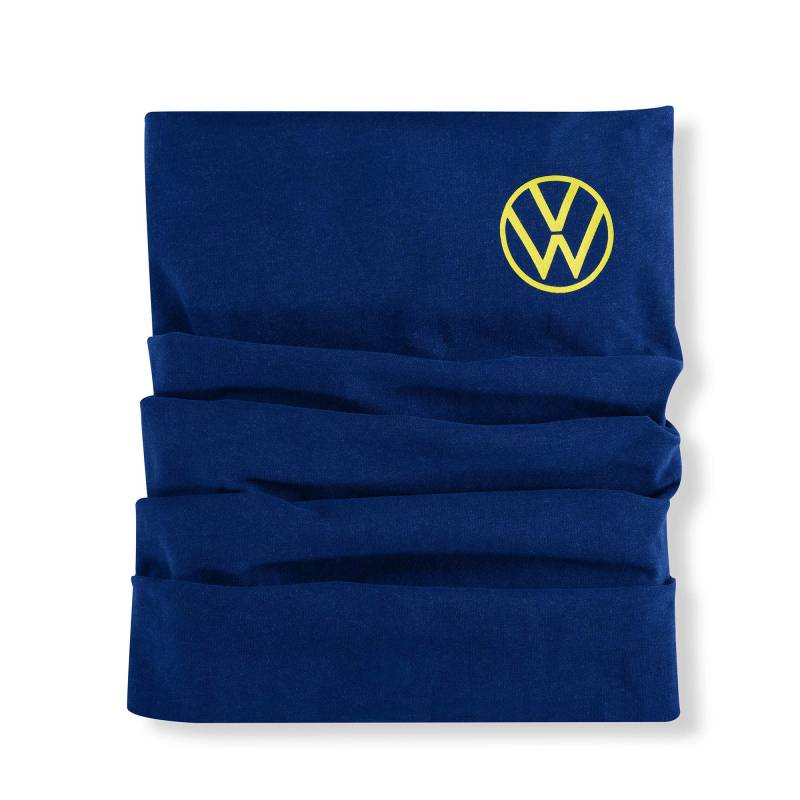 Volkswagen 5H0084303A Multifunktionstuch Schal Tuch Mund-Nasen-Schutz Halstuch Kopftuch Loop, blau von Volkswagen