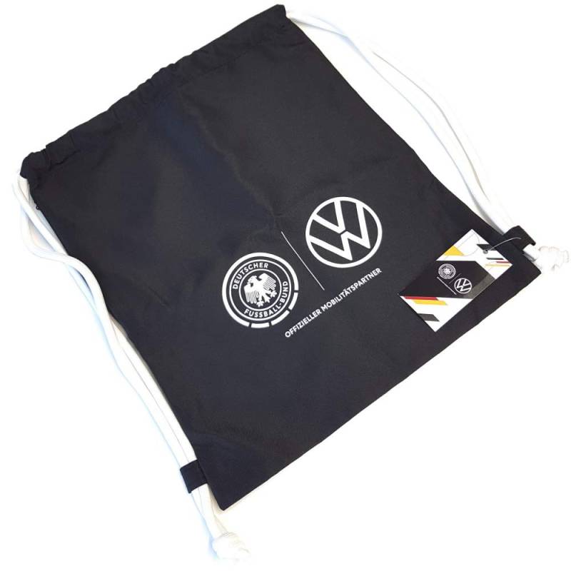 Volkswagen Sportbeutel Tasche Beutel Einkaufstasche Fußball DFB Fanartikel Sportasche Gym Bag von Volkswagen