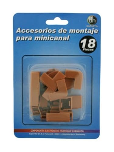 Zubehör-Set – enthält 18 Teile, Dachrinne 12 x 8 cm, hergestellt aus Pinotea für sichere und organisierte elektrische Anlagen Zubehör-Set – enthält 18 Teile, Dachrinne 12 x 8 cm, hergestellt aus Pinotea für sichere und organisierte elektrische Anlagen von VoltShine