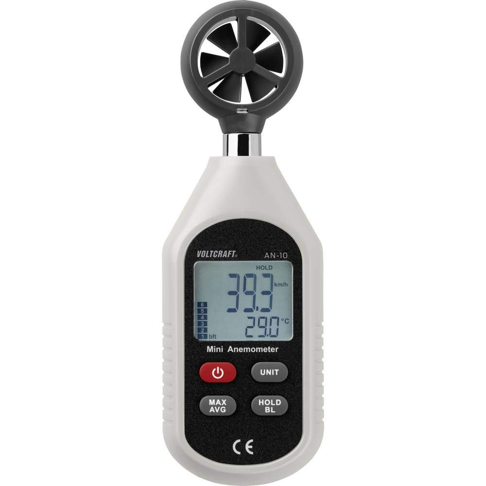 VOLTCRAFT AN-10 Anemometer 0.3 bis 30 m/s Magnet-Flügelrad VOLTCRAFT AN-10 Anemometer 0.3 bis 30 m/s Magnet-Flügelrad von Voltcraft