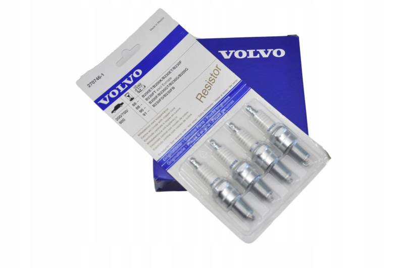 VOLVO 240 740 760 940 960 original Zündkerzen kpl OE 270746 von VOLVO