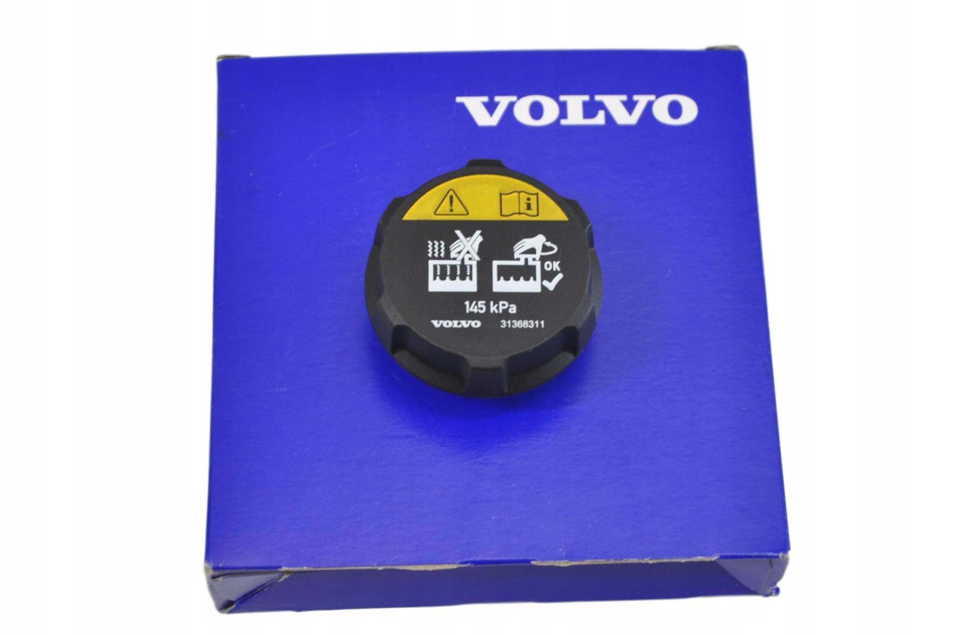 Volvo Kühlmitteldeckel für Auto, Motorhaube, Schwarz, Metall, Einschrauben Volvo Kühlmitteldeckel für Auto, Motorhaube, Schwarz, Metall, Einschrauben von Volvo