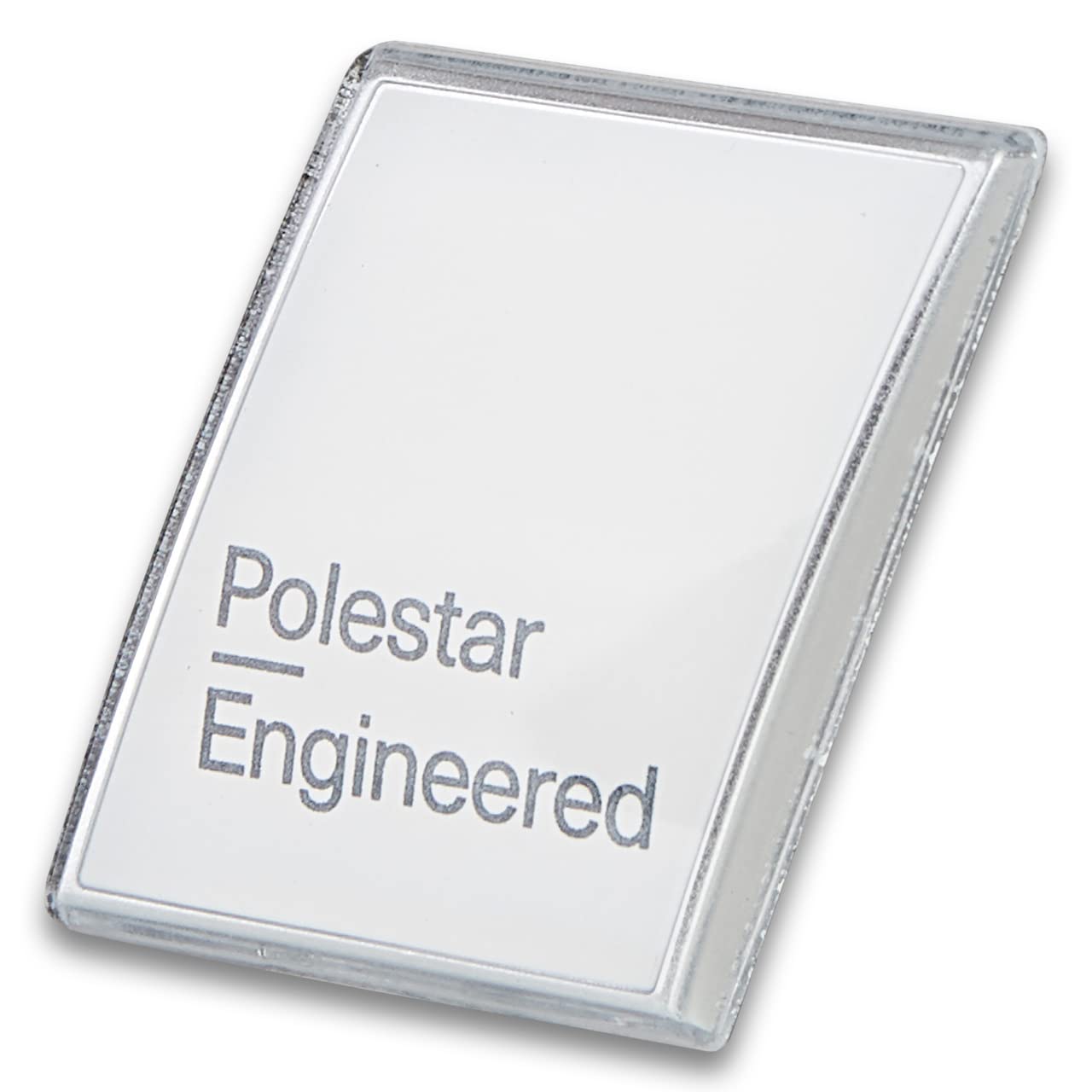 Volvo/Polestar Emblem"Weiß" Original"Neue Ausführung" 32207386 von Volvo
