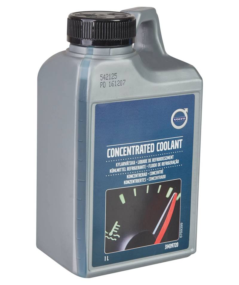 Volvo Kühlflüssigkeit Konzentrat 1L – Original Ersatzteil (31439720) – Hochleistungs-Kühlmittel für optimale Motorleistung und Schutz von Volvo