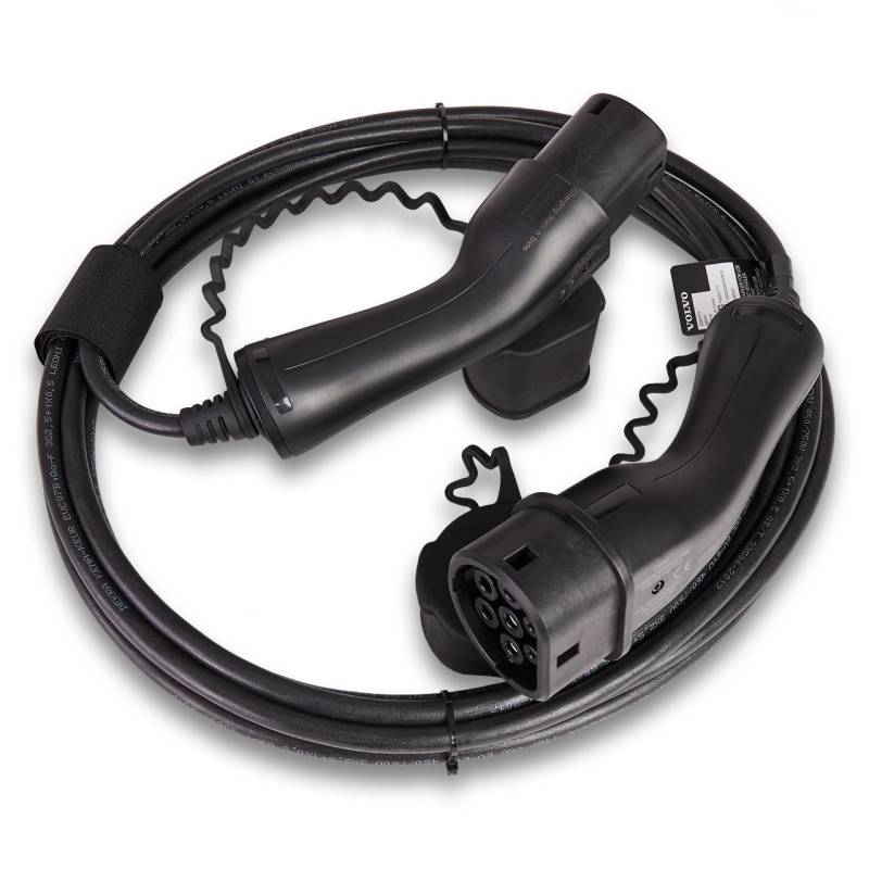 Volvo Ladekabel 7 m Typ 2-Stecker für Ladesäule (Mode 3) 32257777 von Volvo