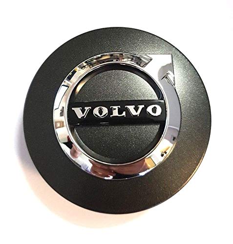 Volvo Radnabendeckel, Radnabenkappen, Radnabenabdeckung - Schwarz, Kunststoff, Anschraubbar von Volvo