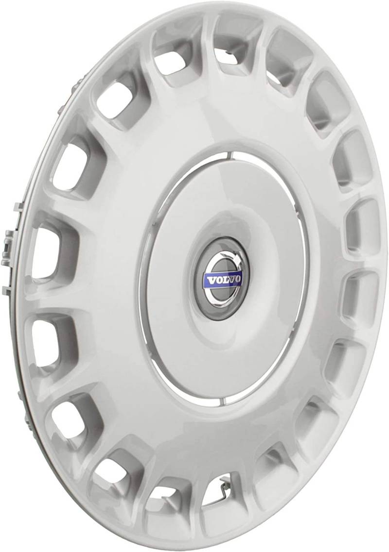 Volvo Radkappe 16" Zoll, Kunststoff, Speichen-Clip, 4 Stk. Satz, Original 31201729, Volvo C30 S40 V50 V40 V40CC von Volvo