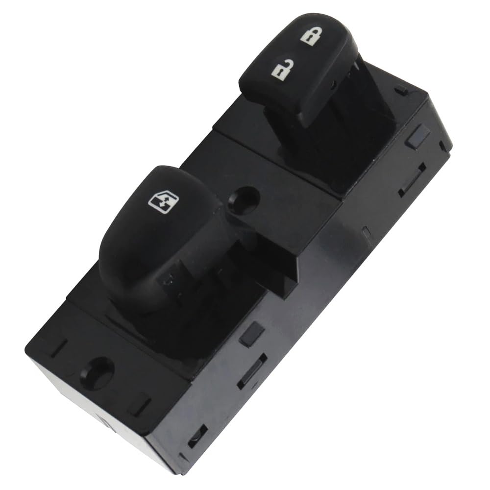 Fensterheberschalter Glasheber-Steuertaste 25401-1KA0B Autozubehör Für Tiida Für Altima Für Sylphy Für X-Trail Für Qashqai Fenstersteuerungsschalter(Front Passenger) von Voseto