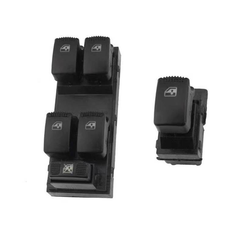 Power Fenster Master Switch Control Taste Zubehör Auto Fenster Glas Lift Schalter Für Geely CK,CK2,CK3 Fenstersteuerungsschalter(2Piece) von Voseto