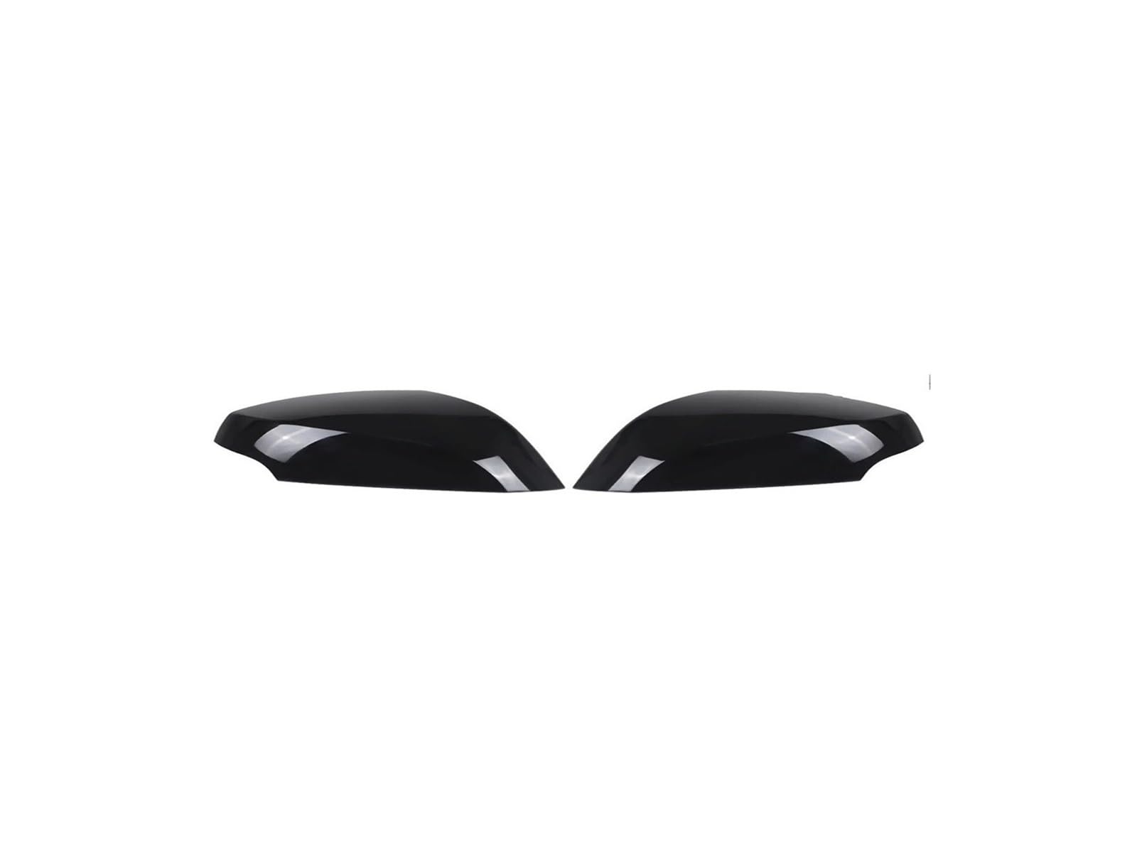 Spiegelkappenabdeckung Auto-Rückspiegelabdeckung Für Megane 3 MK3 III 2008~2014 2015 Seitentür-Rückspiegelkappe Gehäuseverkleidung Schwarze Außenseite Außenspiegelabdeckungen(2pcs) von Voseto