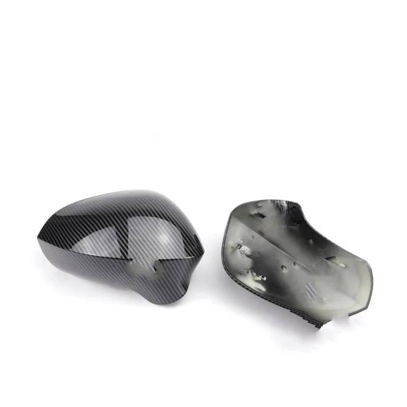 Spiegelkappenabdeckung Carbon Fiber Style Schwarze Rückspiegel-Abdeckkappen Für Seat Exeo 3R Leon 1P1 2009-2013 Lbiza 6J 2008-2013 Ersatz Außenspiegelabdeckungen(Carbon Fiber Look) von Voseto