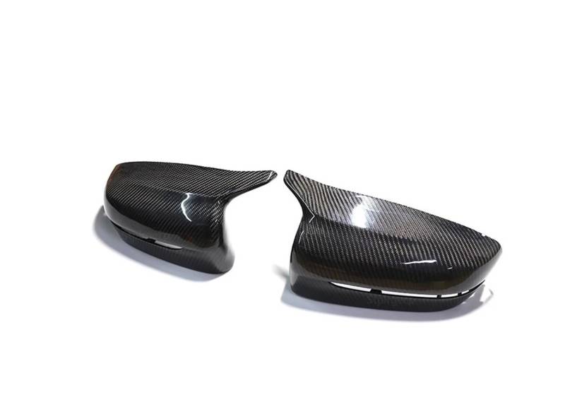 Spiegelkappenabdeckung Ersatz-Rückspiegelkappe Aus Echter Kohlefaser Für 4er 5er 7er 8er G22 G30 G11 525i 530i 740i 745i 840i 750i 420i 430i Außenspiegelabdeckungen(1 Pair Carbon Fiber) von Voseto
