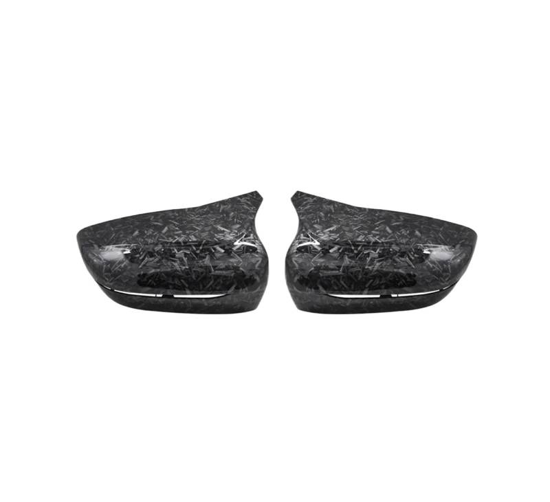 Spiegelkappenabdeckung Ersatz-Spiegelabdeckung Für 5er G30 G31 Seitenrückspiegel Linker Fahrer Kohlefaser ABS Rückspiegelgehäuse: Verbesserung Ihrer Fahrsicherheit Außenspiegelabdeckungen(Forged Carbo von Voseto
