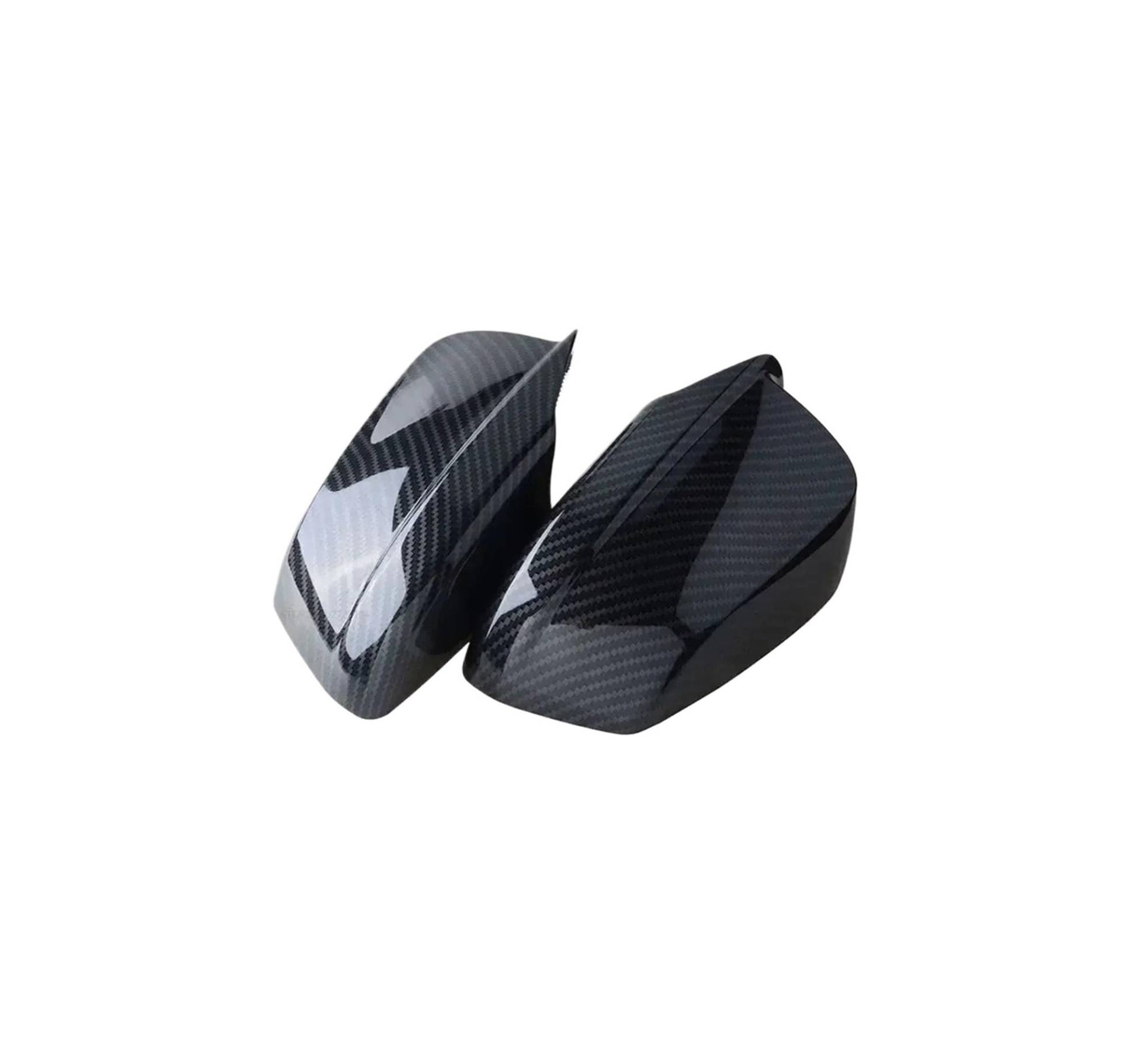 Spiegelkappenabdeckung Für 2010-2013 Für 528i 528iX 535i 535iX 550i 550iX Für Hybrid 5 (F10) Umkehr Spiegel Shell Carbon/Glänzend 51167216369 51167216370 Außenspiegelabdeckungen(Carbon Fiber) von Voseto