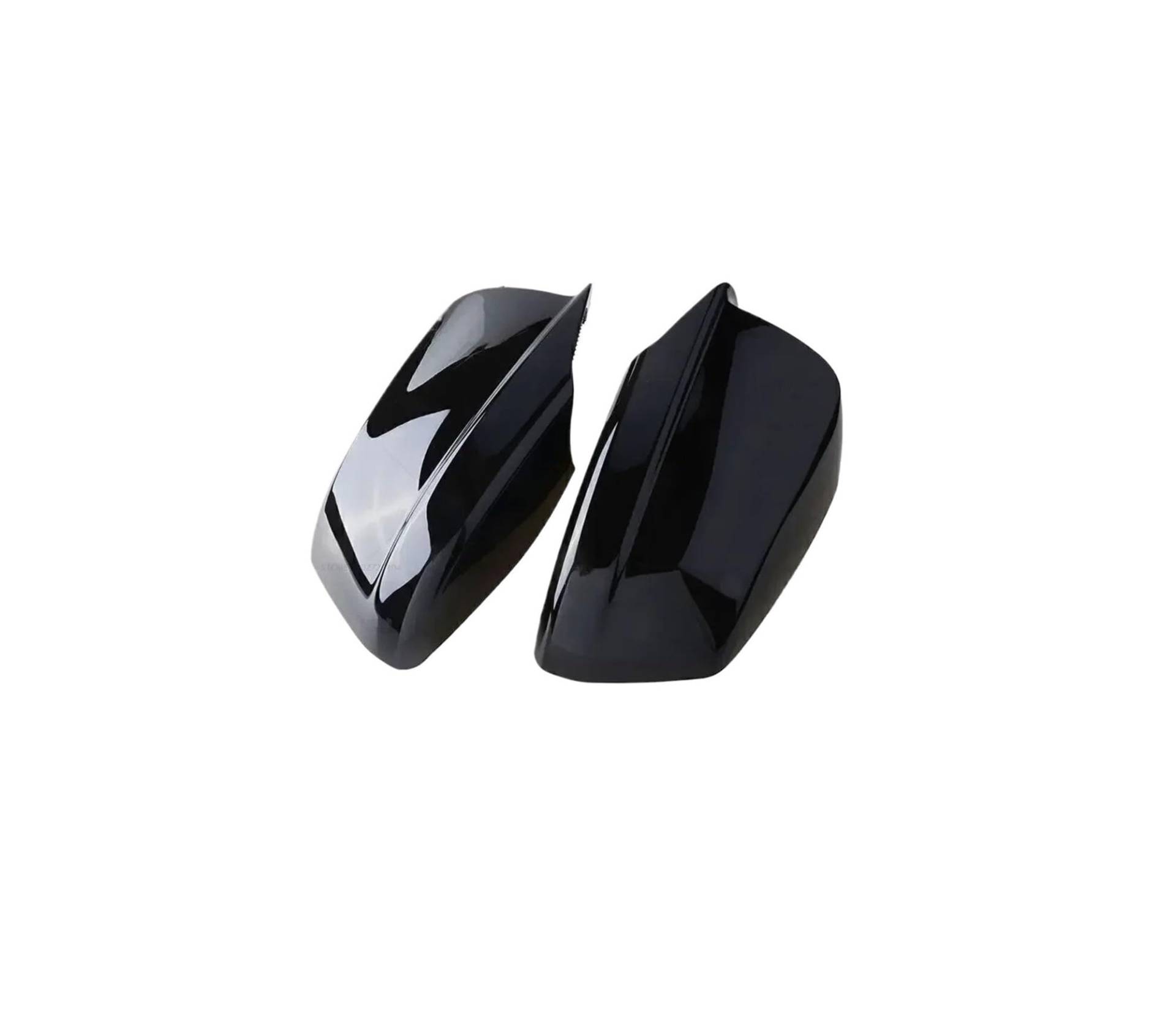 Spiegelkappenabdeckung Für 2010-2013 Für 528i 528iX 535i 535iX 550i 550iX Für Hybrid 5 (F10) Umkehr Spiegel Shell Carbon/Glänzend 51167216369 51167216370 Außenspiegelabdeckungen(Glossy Black) von Voseto
