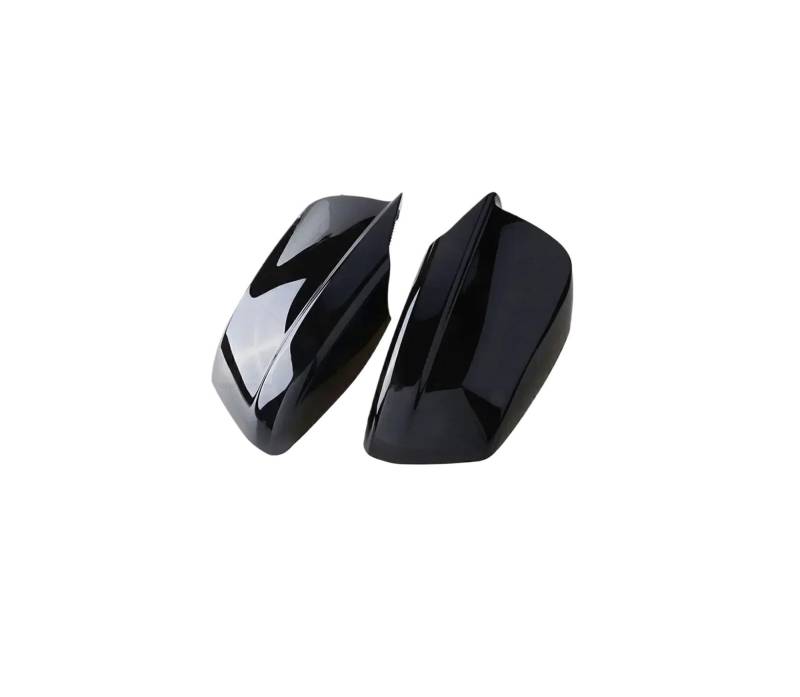 Spiegelkappenabdeckung Für 2010-2013 Für 528i 528iX 535i 535iX 550i 550iX Für Hybrid 5 (F10) Umkehr Spiegel Shell Carbon/Glänzend 51167216369 51167216370 Außenspiegelabdeckungen(Glossy Black) von Voseto