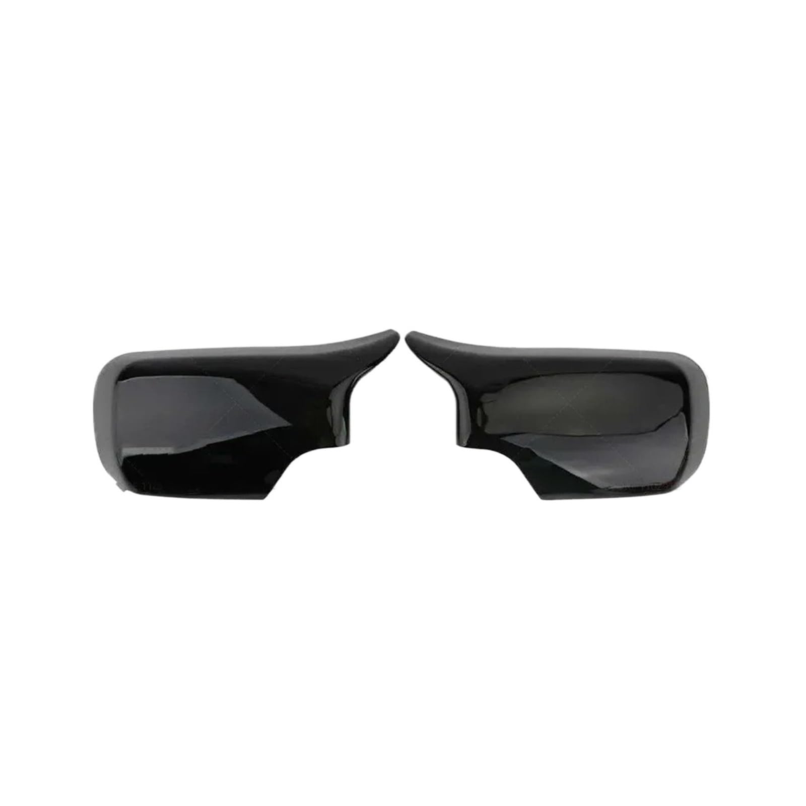 Spiegelkappenabdeckung Für 320i 323i 325i 328i 330i 525i 528i 530i 540i E46 E39 Rückspiegel Abdeckung Kappe 51168238375 51168238376 1996-2005 Außenspiegelabdeckungen(Bright Black) von Voseto