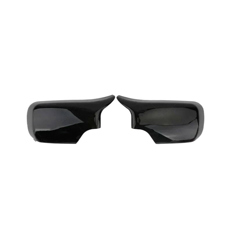 Spiegelkappenabdeckung Für 320i 323i 325i 328i 330i 525i 528i 530i 540i E46 E39 Rückspiegel Abdeckung Kappe 51168238375 51168238376 1996-2005 Außenspiegelabdeckungen(Bright Black) von Voseto