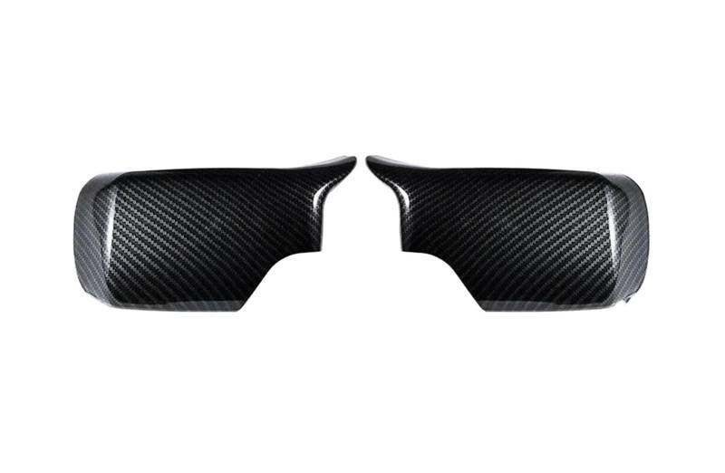 Spiegelkappenabdeckung Für 320i 323i 325i 328i 330i 525i 528i 530i 540i E46 E39 Rückspiegel Abdeckung Kappe 51168238375 51168238376 1996-2005 Außenspiegelabdeckungen(Carbon Fiber) von Voseto