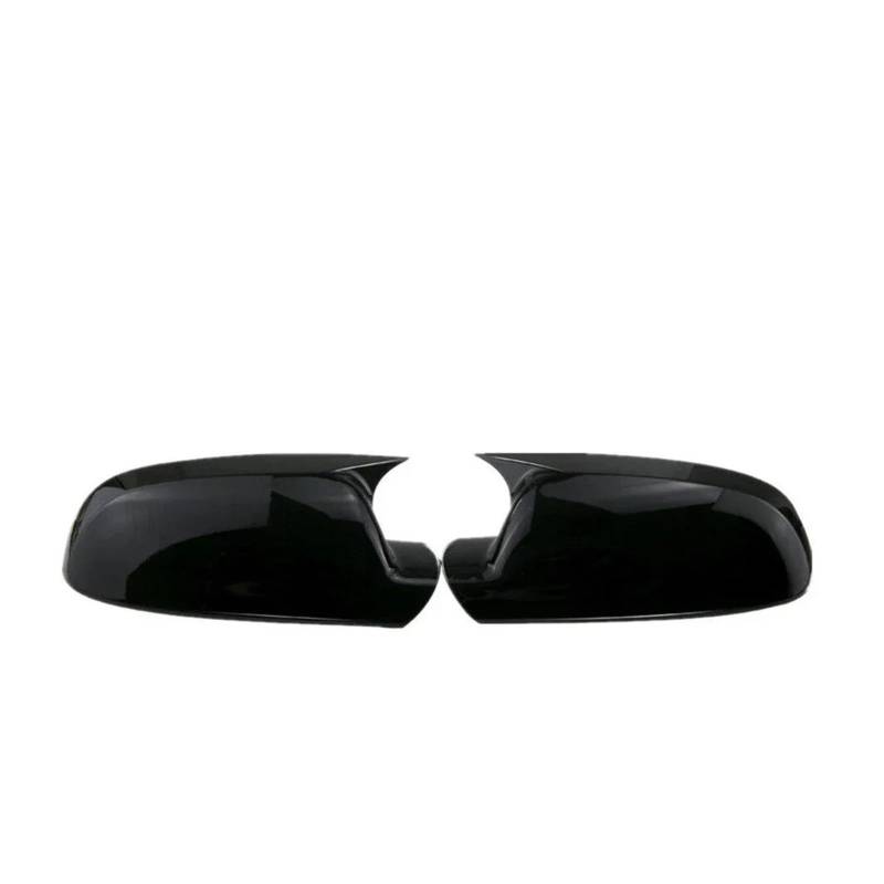 Spiegelkappenabdeckung Für A3 8P Für A4 Für A5 B8 B8.5 A6L A8L RS6 S8 Für Q3 S5 RS3 Auto-Rückspiegelabdeckung Flügelkappe Außentürgehäuse Schalenverkleidung Außenspiegelabdeckungen(Type B Black) von Voseto