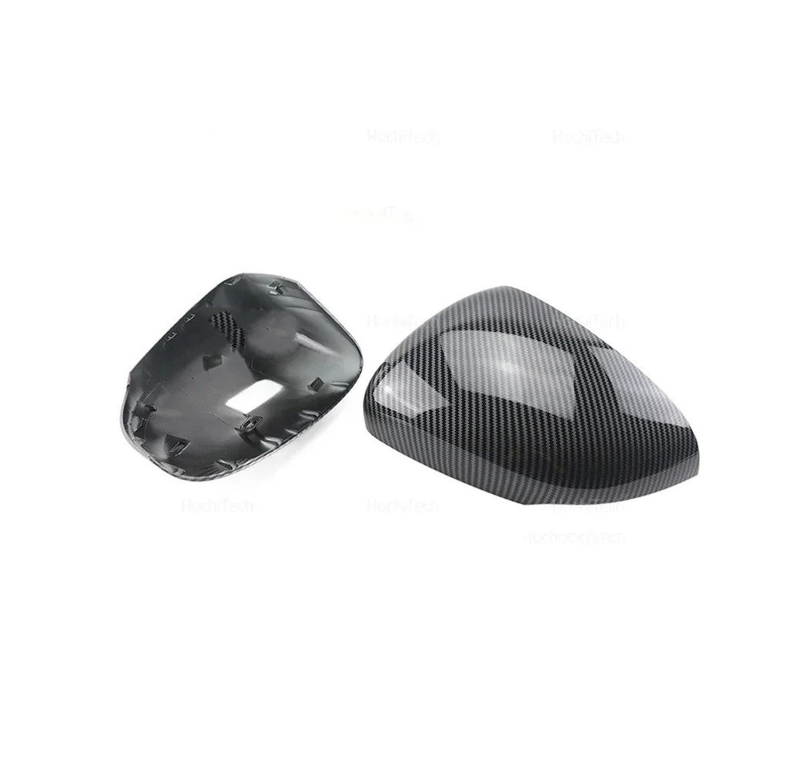 Spiegelkappenabdeckung Für Benz W177 V177 C118 X118 2018-2023 Carbon Fiber Auto Rückansicht Tür Flügel Seite Spiegel Abdeckung Kappen Shell Fall Außenspiegelabdeckungen(Carbon Fiber Look) von Voseto