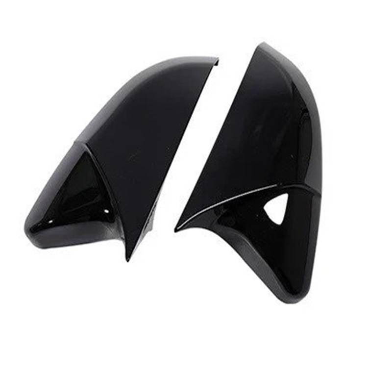 Spiegelkappenabdeckung Für Civic 10th 2016 2017 2018 2019 2020 Rückspiegel Seitenspiegel Abdeckung Flügelkappe Außentür Rückansicht Fall Trim Carbon Fiber Außenspiegelabdeckungen(Gloss Black) von Voseto