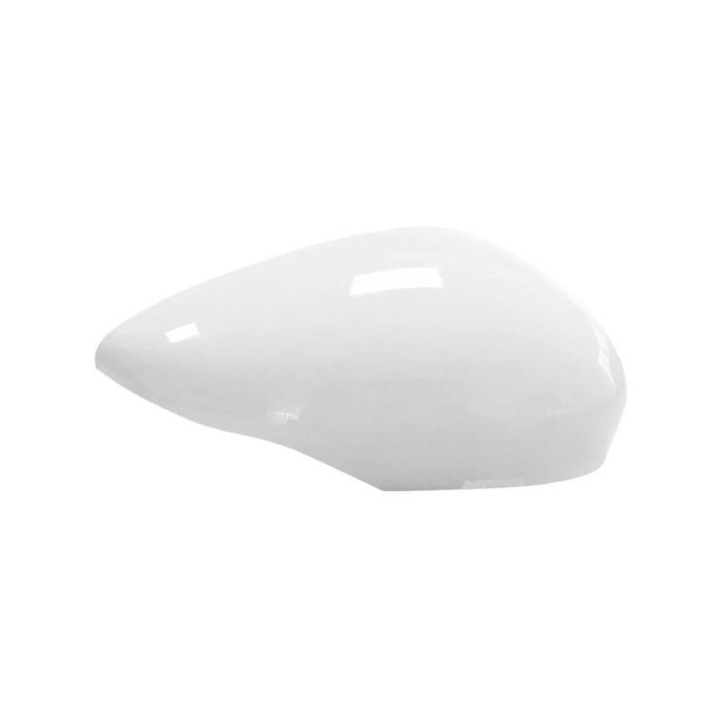 Spiegelkappenabdeckung Für Ford Fiesta MK7 Hatch 2008 2009 2010 2011 2012 2013 2014 2015 2016 2017 Rechte Tür Außenspiegel Abdeckkappe Für White Außenspiegelabdeckungen von Voseto