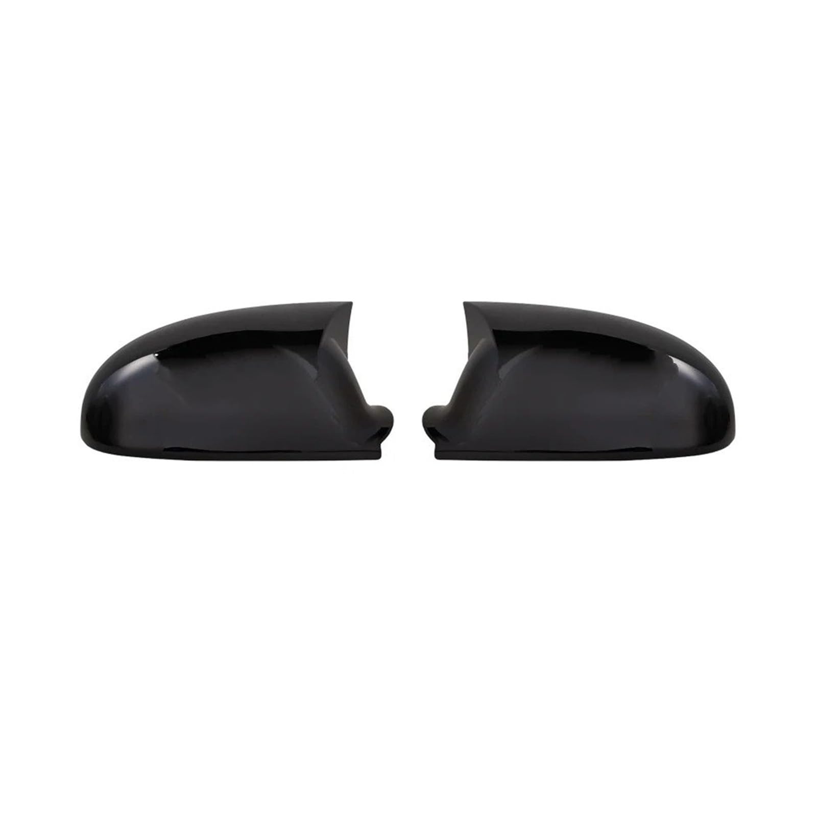 Spiegelkappenabdeckung Für Golf 5 MK5 Für GTI Für Jetta 5 Für Passat B6 B5.5 Seitenspiegelabdeckungen Kappen Für VW Für Sharan Für Golf 5 6Plus Für Variant Für EOS Außenspiegelabdeckungen(Bright black von Voseto