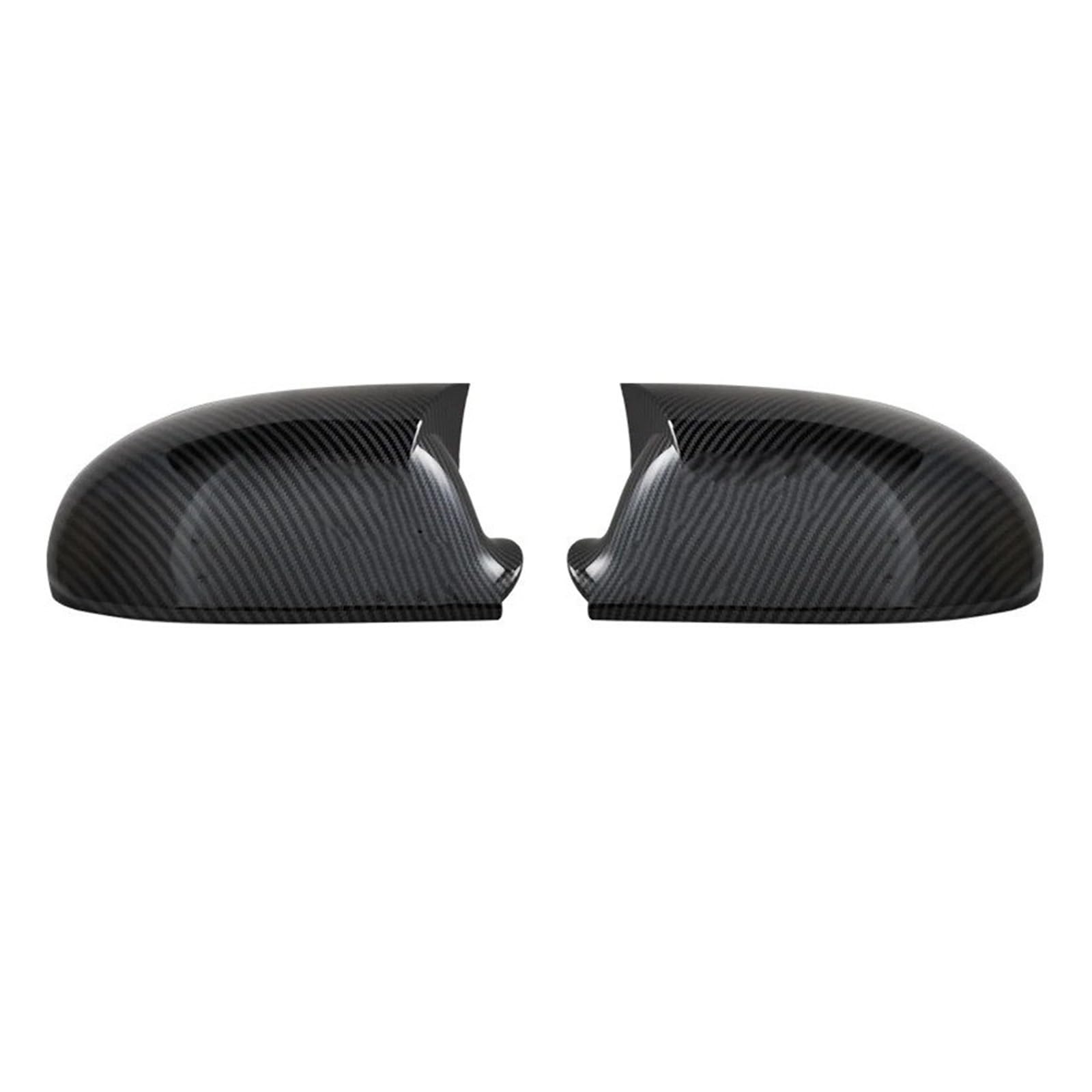 Spiegelkappenabdeckung Für Golf 5 MK5 Für GTI Für Jetta 5 Für Passat B6 B5.5 Seitenspiegelabdeckungen Kappen Für VW Sharan Für Golf 5 6Plus Variante EOS Außenspiegelabdeckungen(Carbon Fiber Pattern) von Voseto