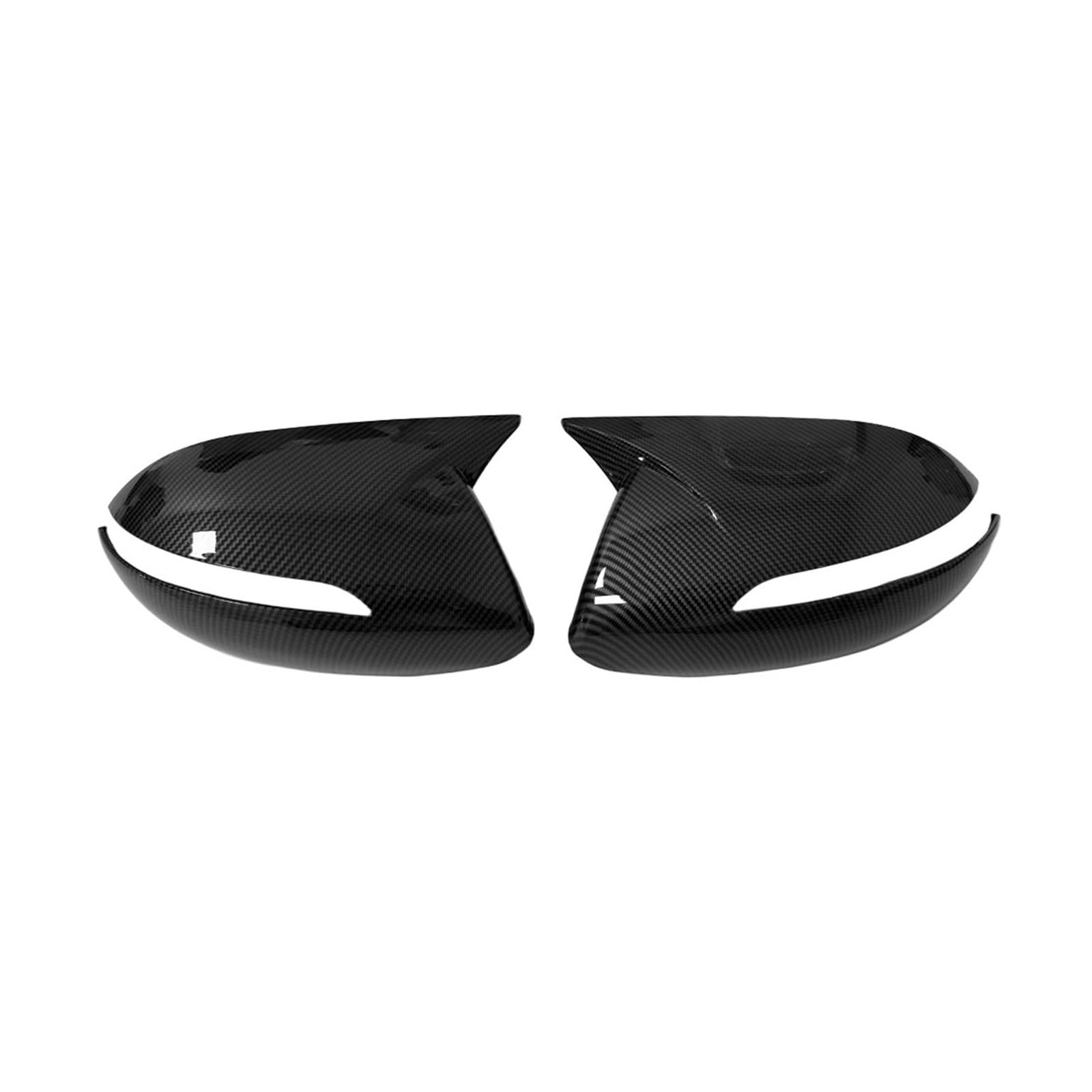 Spiegelkappenabdeckung Für Kia Für Sportage KX5 2011 2012 2013 2014 2015 Auto Rückspiegel Seitenspiegel Abdeckung Flügelkappe Außentür Gehäuse Shell Trim ABS Außenspiegelabdeckungen(Carbon Look) von Voseto