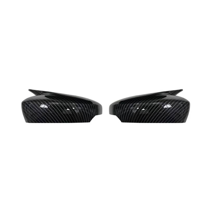 Spiegelkappenabdeckung Für Skoda Für Fabia Für Rapid Autoaufkleber Rückspiegel Seitenspiegelabdeckung Flügelkappe Außentür Rückansicht Gehäuseverkleidung ABS Außenspiegelabdeckungen(Carbon) von Voseto