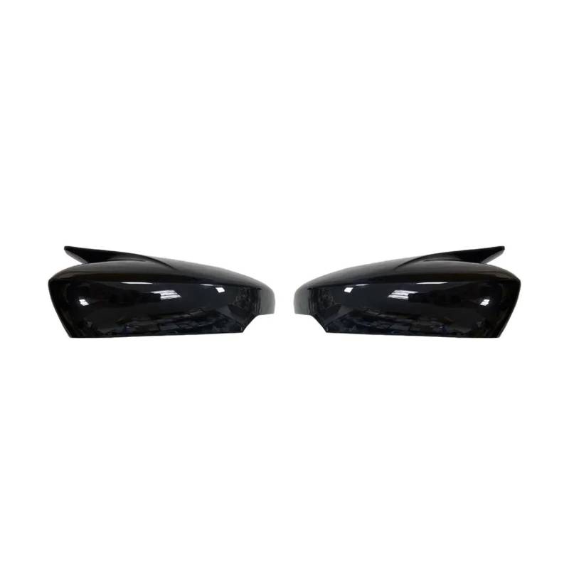 Spiegelkappenabdeckung Für Skoda Für Fabia Für Rapid Autoaufkleber Rückspiegel Seitenspiegelabdeckung Flügelkappe Außentür Rückansicht Gehäuseverkleidung ABS Außenspiegelabdeckungen(Gloss Black) von Voseto