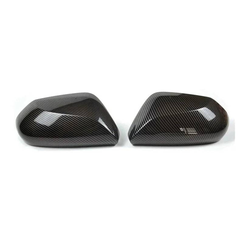 Spiegelkappenabdeckung Für Toyota Für Camry 2018-2023 Auto Rückspiegel Seitenspiegel Abdeckung Flügelkappe Außentür Rückansicht Fall Trim Carbon Fiber Gehäuse Shell Außenspiegelabdeckungen(Type B Carb von Voseto