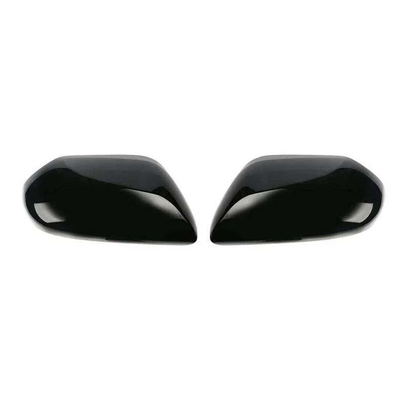 Spiegelkappenabdeckung Für Toyota Für Camry 2018-2023 Auto Rückspiegel Seitenspiegel Abdeckung Flügelkappe Außentür Rückansicht Fall Trim Carbon Fiber Gehäuse Shell Außenspiegelabdeckungen(Type B Blac von Voseto
