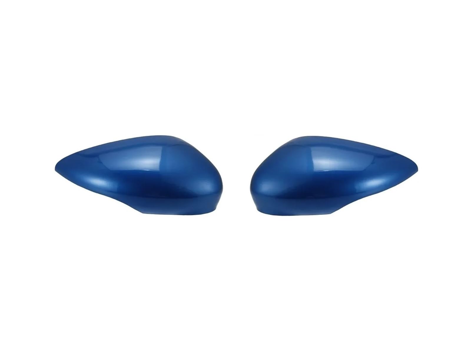 Spiegelkappenabdeckung Links Und Rechts Blaue Abdeckkappen Außenspiegel Autos Für Ford Fiesta MK7 2008–2017 Abdeckung Rückspiegelkappe Autozubehör Außenspiegelabdeckungen(Pair) von Voseto