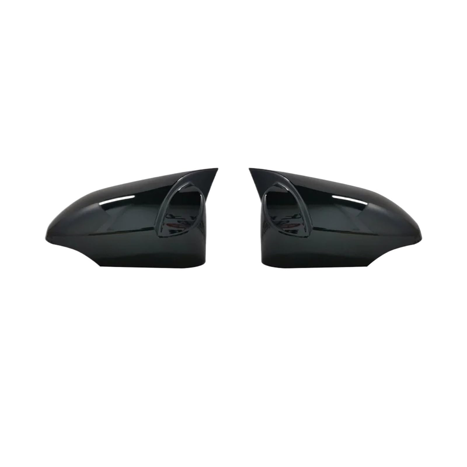 Spiegelkappenabdeckung Rückspiegelabdeckung Flügeltür Seitenspiegelschalenkappe Gehäuse Für Toyota Für Yaris 2012 2013 2014 2015 2016 2017 2018 2019 Außenspiegelabdeckungen(Bright Black) von Voseto