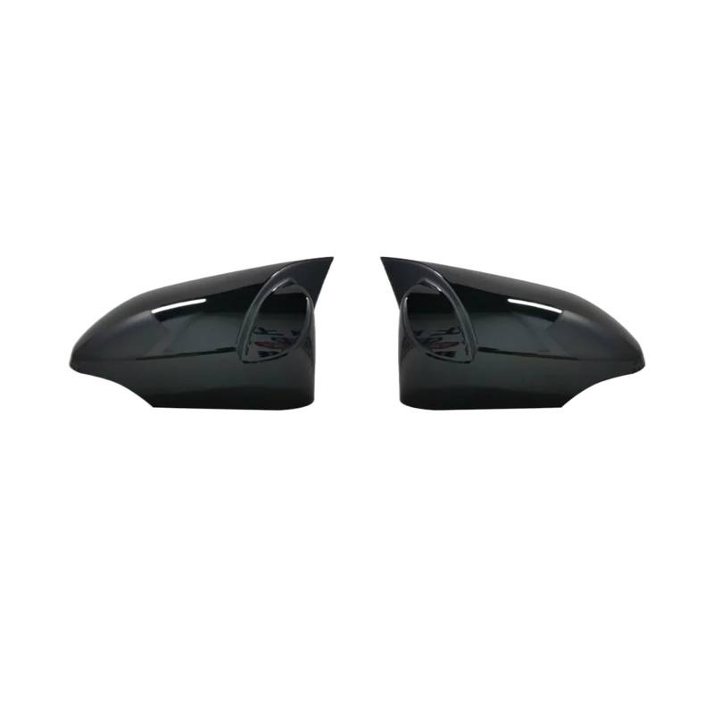 Spiegelkappenabdeckung Rückspiegelabdeckung Flügeltür Seitenspiegelschalenkappe Gehäuse Für Toyota Für Yaris 2012 2013 2014 2015 2016 2017 2018 2019 Außenspiegelabdeckungen(Bright Black) von Voseto