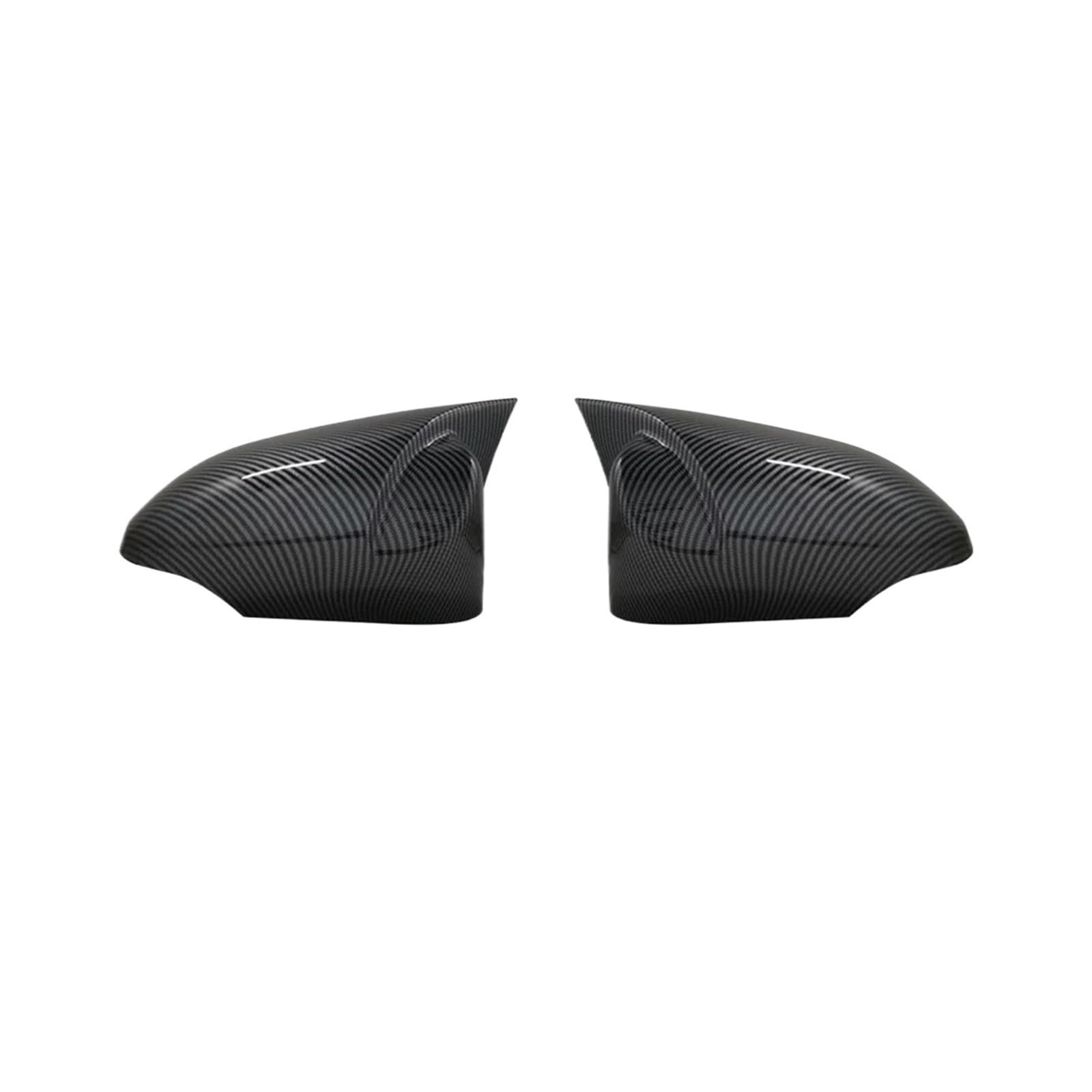 Spiegelkappenabdeckung Rückspiegelabdeckung Flügeltür Seitenspiegelschalenkappe Gehäuse Für Toyota Für Yaris 2012 2013 2014 2015 2016 2017 2018 2019 Außenspiegelabdeckungen(Carbon Fiber Pattern) von Voseto