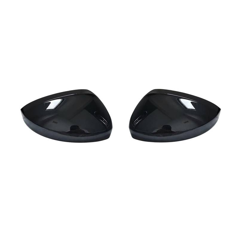 Spiegelkappenabdeckung Rückspiegelkappen Seitenflügelspiegel Für VW Für Tiguan Für Allspace L MK2 2017 2018 2019 2020 Ersatz Mattchrom Außenspiegelabdeckungen(Gloss Black) von Voseto