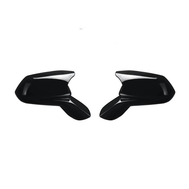 Spiegelkappenabdeckung Spiegelkappenabdeckung Für Chevy Für Camaro Für LT SS RS ZL1 2016–2022 Rückspiegelabdeckung Flügelkappe Außentür-Rückspiegelgehäuseverkleidung Außenspiegelabdeckungen(Glossy Bla von Voseto