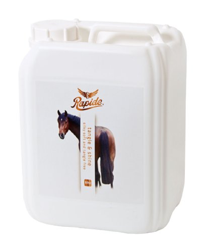 5l PREMIUM Pflegelotion für Pferde Mähne Schweif Fell Glanz Pony Pflege Bürsten von Voss.Horse
