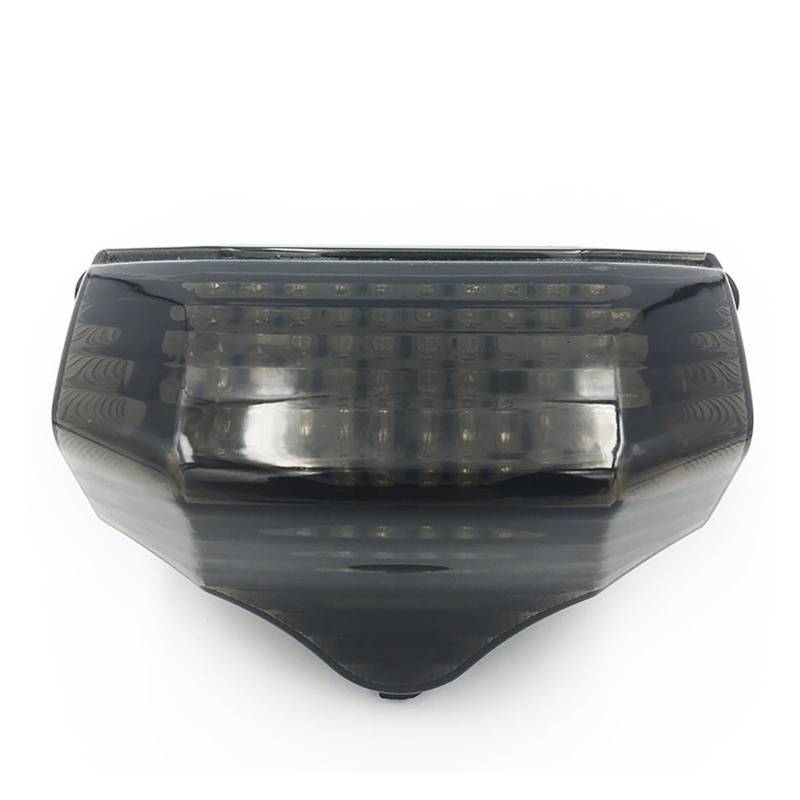 VrAre Hinten Rücklicht Für Yam&aha FZ600 FZ6 FAZER 2004-2009 Motorrad-L-Rücklichter Bremsbaugruppe mit Lenkrücklicht, Rot, LED, PVC-Kunststoff, Wasserfest, kratzfest von VrAre