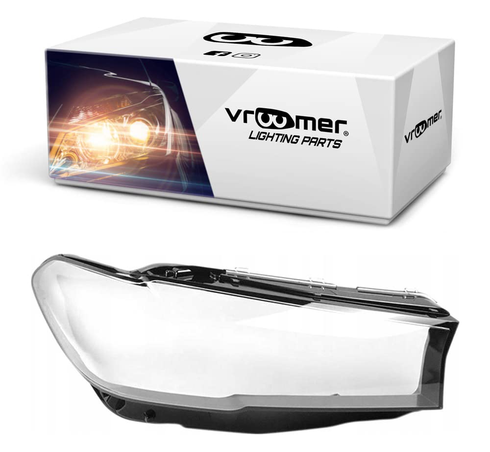 VROOMER Scheinwerferglas kompatibel mit BMW 5er G30 G31 Facelift 2020-2023 Lichtscheibe Scheinwerfergläser Frontscheinwerfer Streuscheibe rechts VROOMER Scheinwerferglas kompatibel mit BMW 5er G30 G31 Facelift 2020-2023 Lichtscheibe Scheinwerfergläser Frontscheinwerfer Streuscheibe rechts von Vroomer