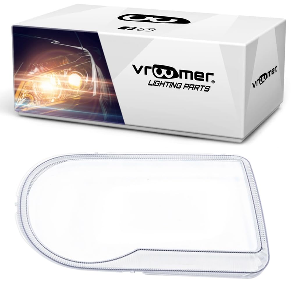 VROOMER Scheinwerferglas kompatibel mit Chrysler 300C I 2004-2010 Lichtscheibe Scheinwerfergläser Frontscheinwerfer Streuscheibe rechts VROOMER Scheinwerferglas kompatibel mit Chrysler 300C I 2004-2010 Lichtscheibe Scheinwerfergläser Frontscheinwerfer Streuscheibe rechts von Vroomer