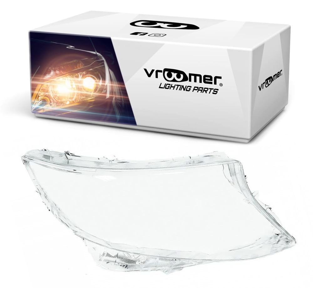 VROOMER Scheinwerferglas kompatibel mit Mercedes Vito III W447 vor dem Facelift 2014-2019 Lichtscheibe Scheinwerfergläser Frontscheinwerfer Streuscheibe rechts VROOMER Scheinwerferglas kompatibel mit Mercedes Vito III W447 vor dem Facelift 2014-2019 Lichtscheibe Scheinwerfergläser Frontscheinwerfer Streuscheibe rechts von Vroomer